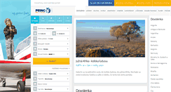 Desktop Screenshot of dovolenka.malyprinc.sk