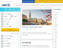 Tablet Screenshot of eurovikendy.malyprinc.sk